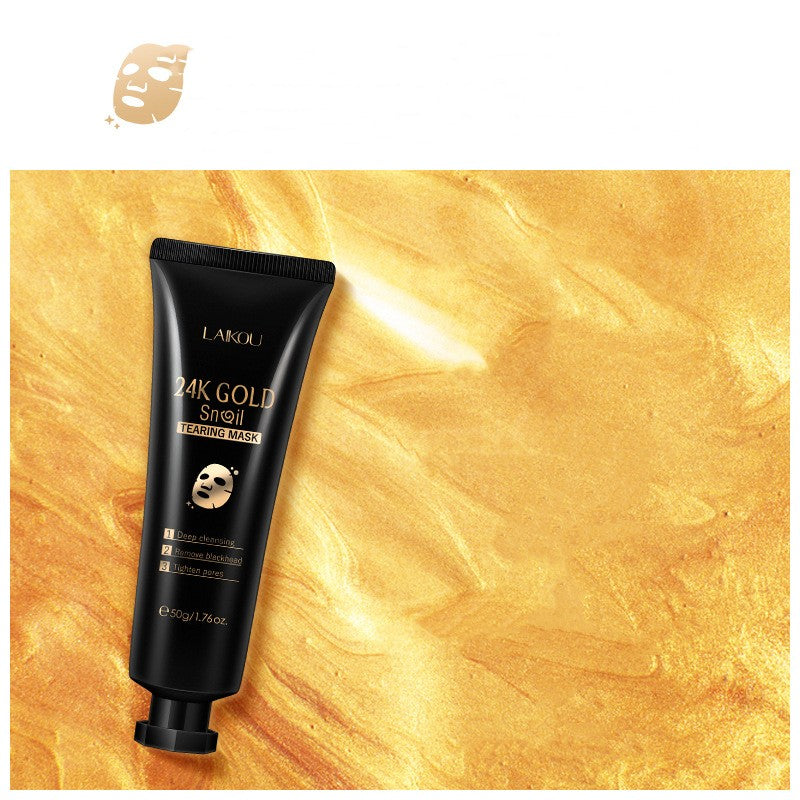 Gold Snail Face Mask - Allnonefinds.shopify.com